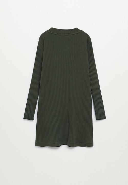 MANGO - Ari dress - green