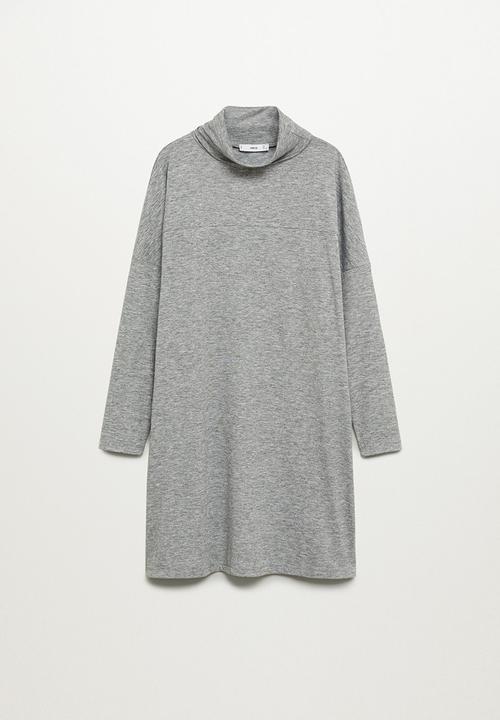 MANGO - Dress bila - grey