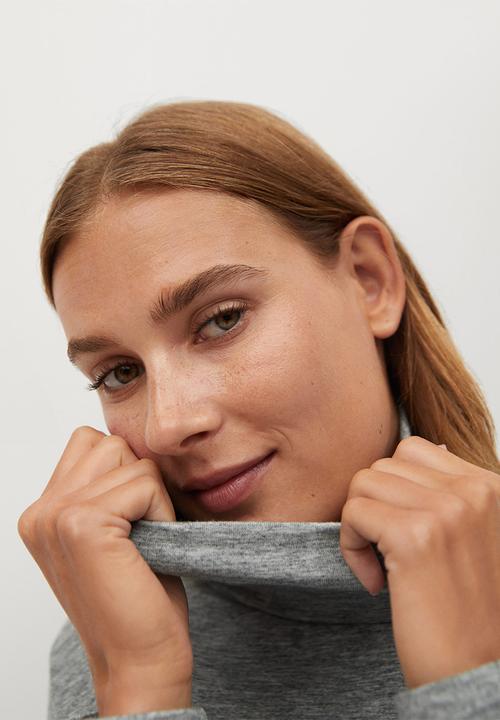 MANGO - Dress bila - grey