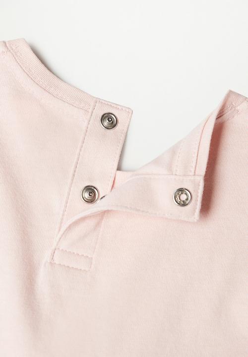 MANGO - Liebre long sleeve tee - pink