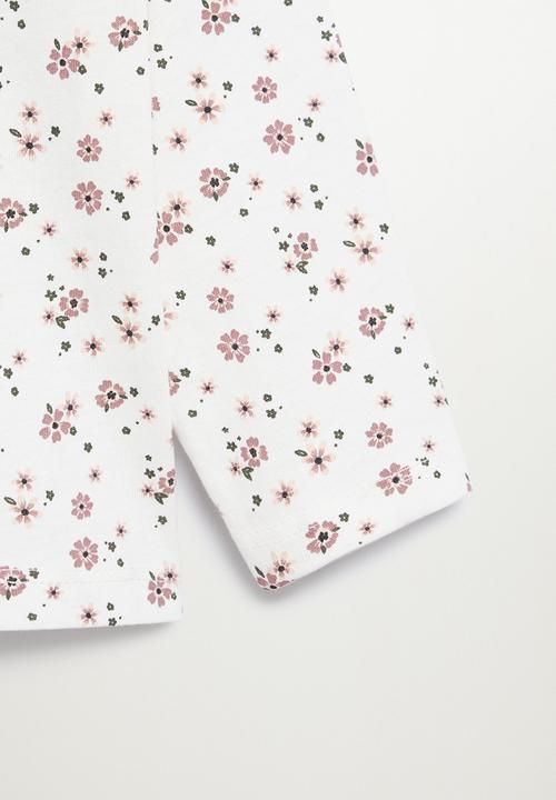 MANGO - Jardin long sleeve tee - natural