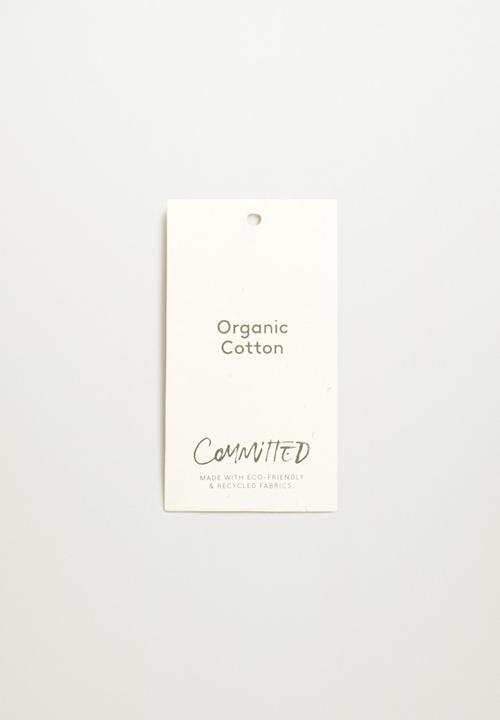 MANGO - Jardin long sleeve tee - natural