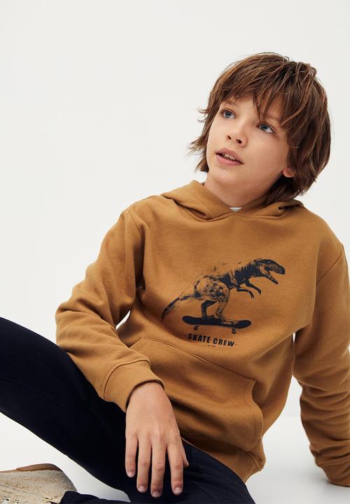 MANGO - Rex sweatshirt - brown