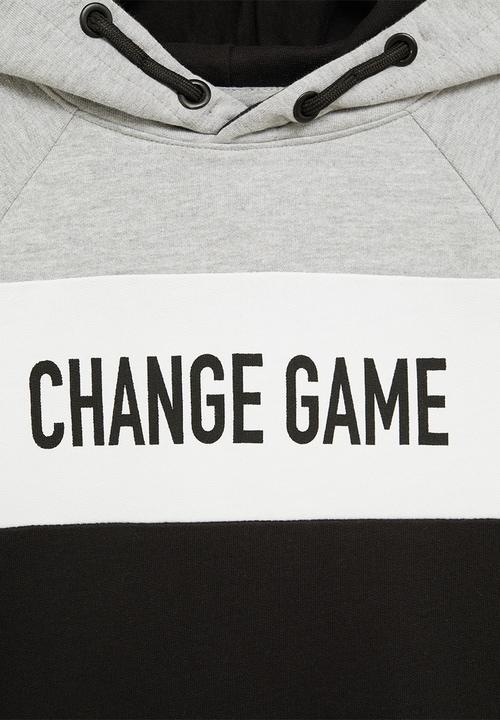 MANGO - Oregon sweatshirt - black & grey