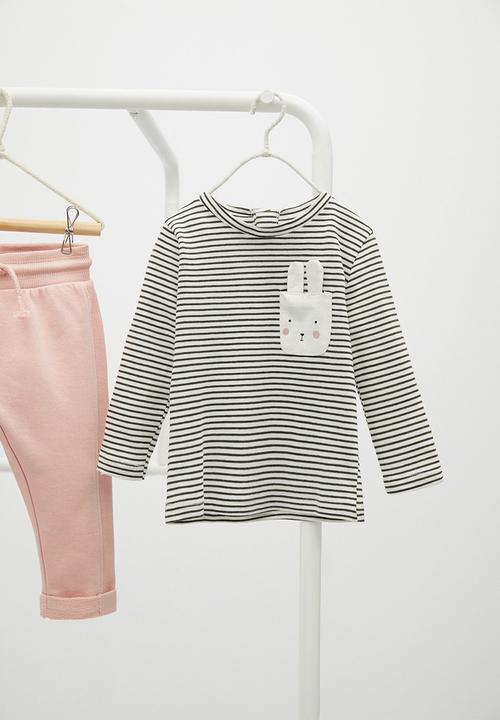 MANGO - Cami long sleeve tee - charcoal