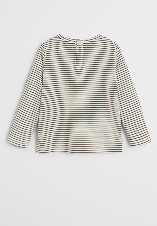 MANGO - Cami long sleeve tee - charcoal