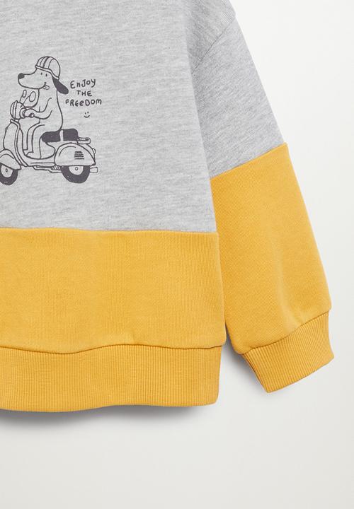 MANGO - Perri sweatshirt - grey