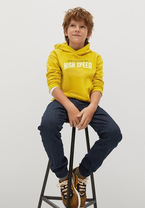 MANGO - High sweatshirt - yellow