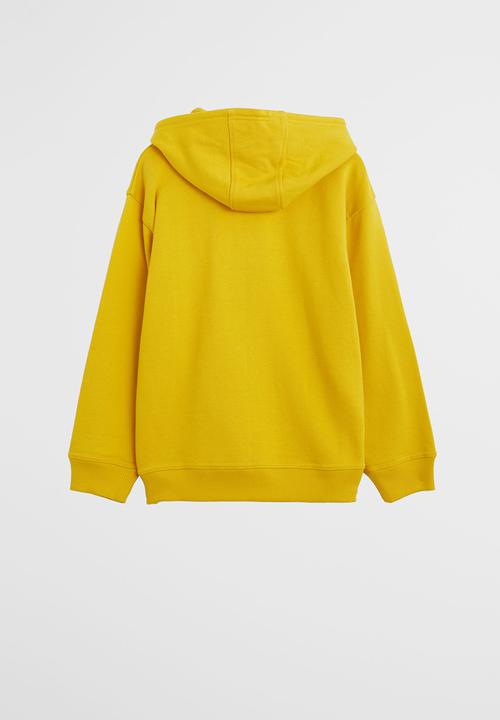 MANGO - High sweatshirt - yellow