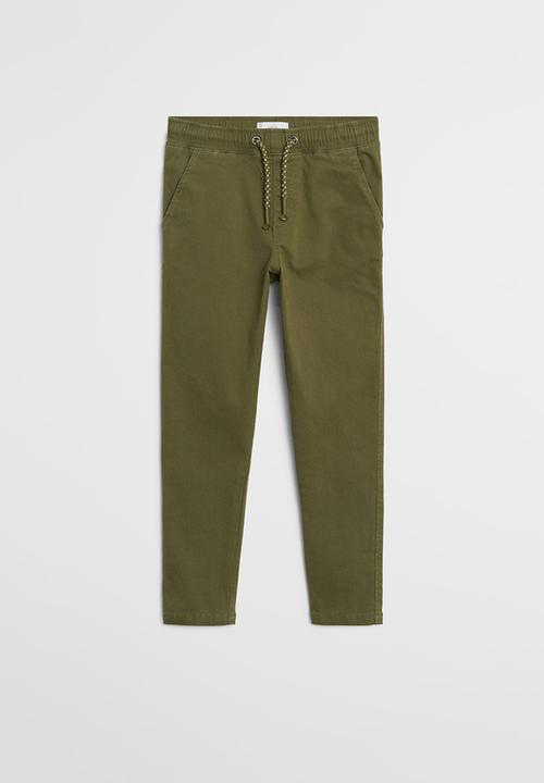 MANGO - Franky trousers - green