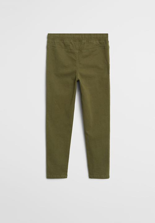MANGO - Franky trousers - green