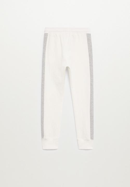 MANGO - Place trousers - white