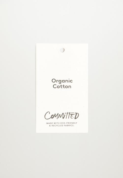 MANGO - Carlos short sleeve tee - yellow