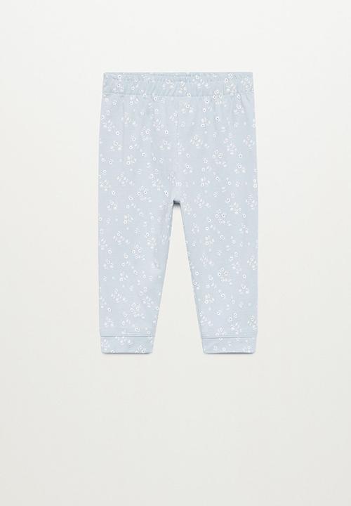 MANGO - Lucia pyjamas - blue & white
