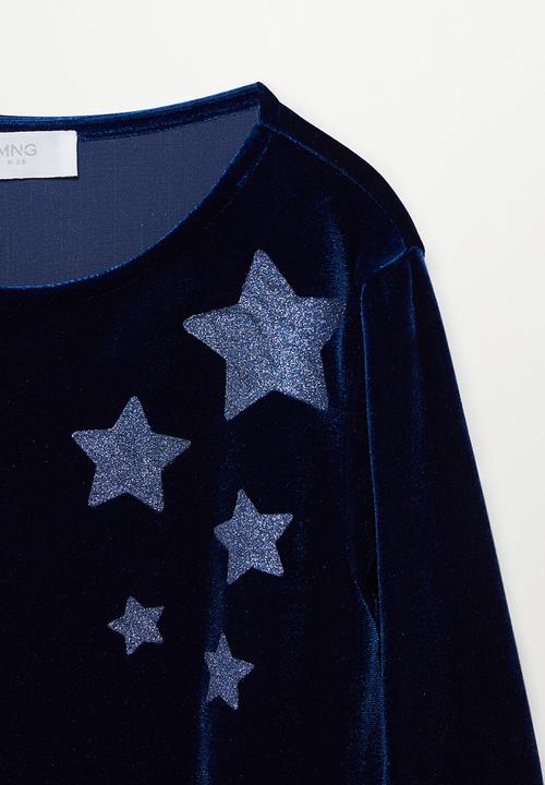 MANGO - Noel dress - blue