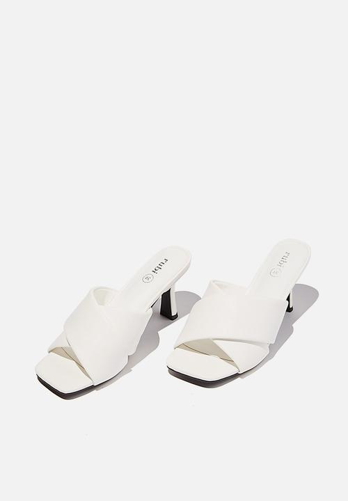 Cotton On - Sofia soft volume heel - white 