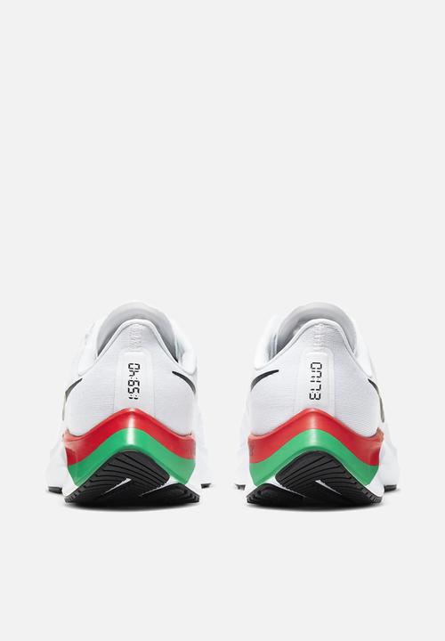 Nike - Nike air zoom pegasus 37 e.k. - dd9481-100 - white/black-chile red-lucky green
