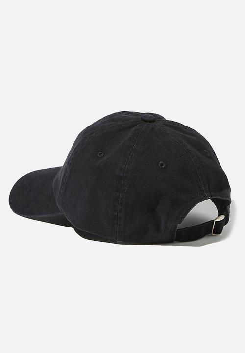 Rubi - Classic dad cap - washed black