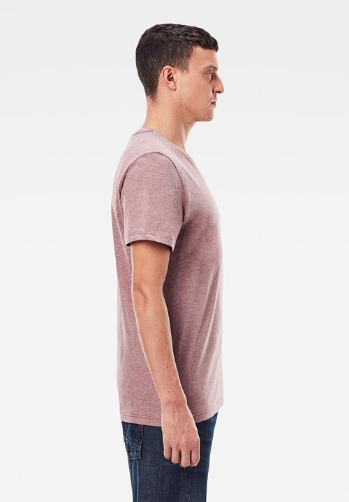 G-STAR - Base-s r t short sleeve - pink 