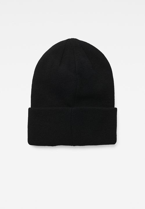 G-STAR - Effo beanie long - dark black