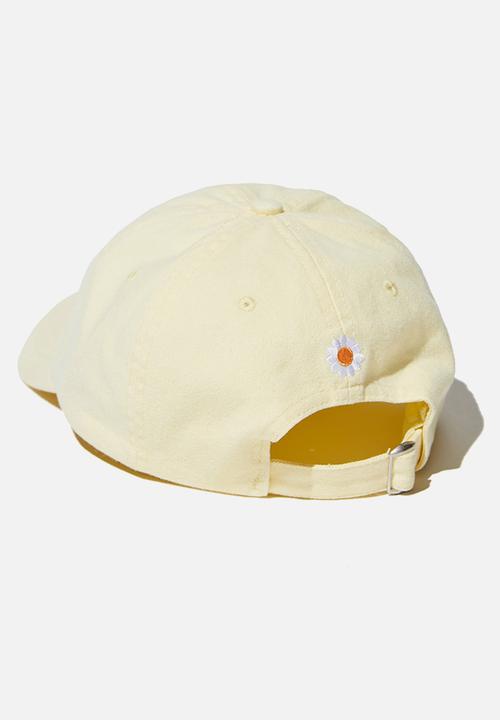 Rubi - Classic dad cap - lemon