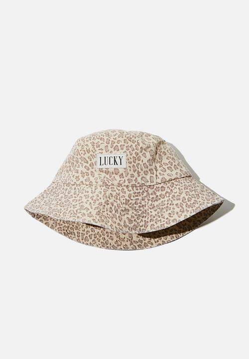 Rubi - Bianca bucket hat - beige 