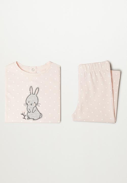MANGO - Topo pyjamas - pink