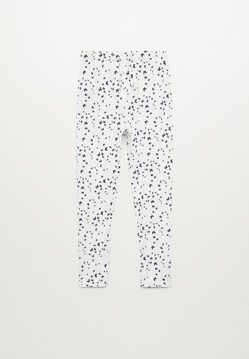 MANGO - Mariposa pyjamas - white