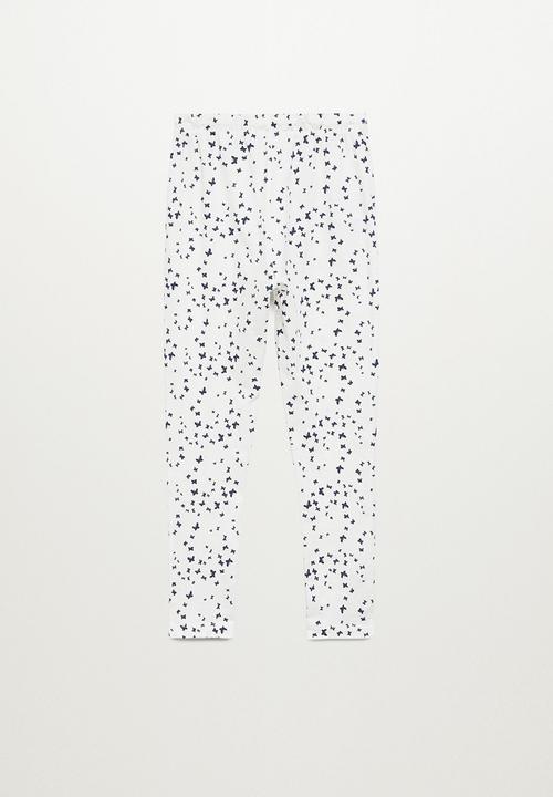 MANGO - Mariposa pyjamas - white