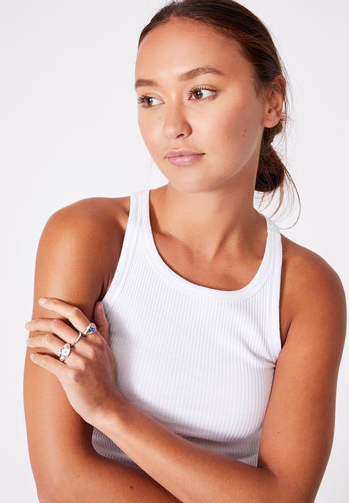 Rubi - Brighter days ring set - silver