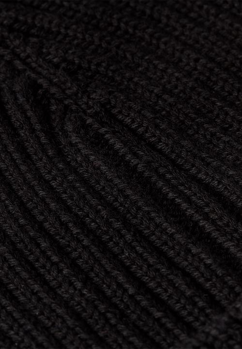 G-STAR - Rib beanie - black