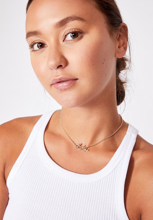 Rubi - Brighter days pendant necklace - gold