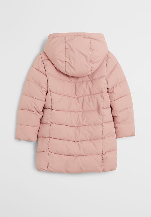 MANGO - Alilong anorak - pink