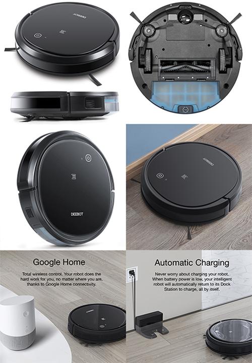 Ecovacs - Deebot 500 Robot Vacuum Cleaner 