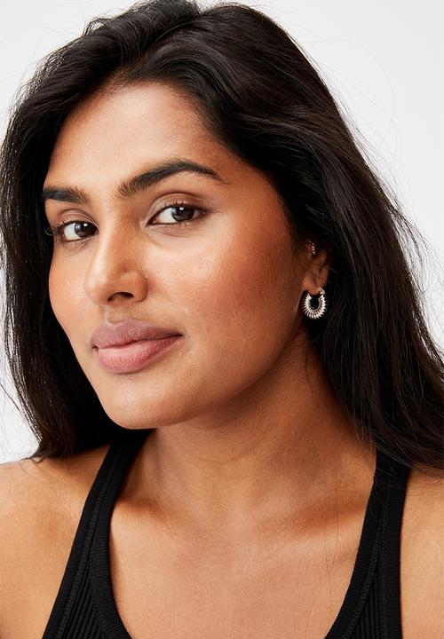 Rubi - Premium everyday hoop - silver 