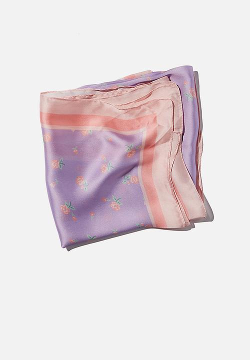 Rubi - Versatile scarf - purple 