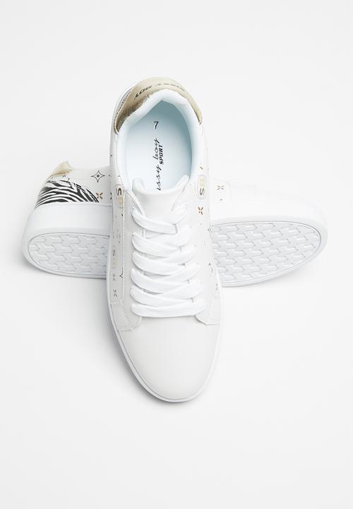 SISSY BOY - Zebra crossing sneaker - white