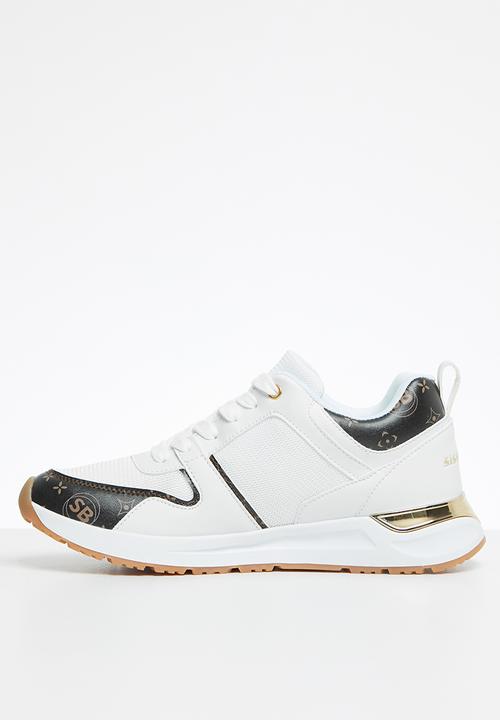 SISSY BOY - Styled to  go sneaker - brown & white 