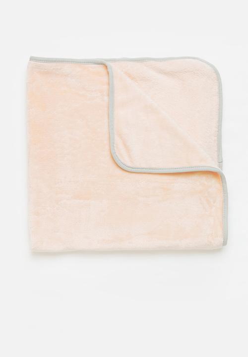 Pop Candy - Girls 2 pack blanket - pink & Grey 