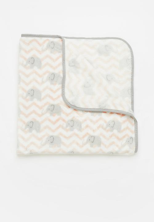 Pop Candy - Girls 2 pack blanket - pink & Grey 