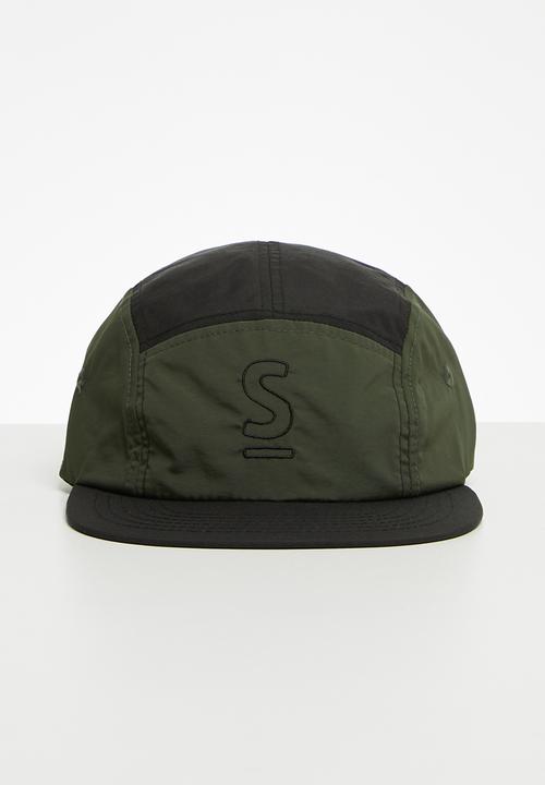 Superbalist - Hunter flat peak - olive & black