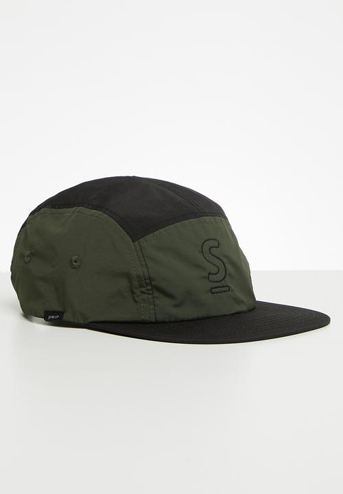 Superbalist - Hunter flat peak - olive & black