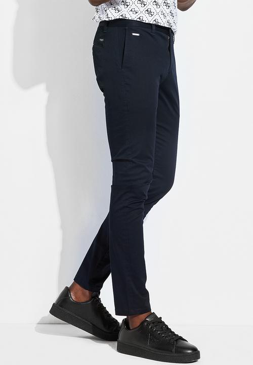 GUESS - Fashion chino pant - navy