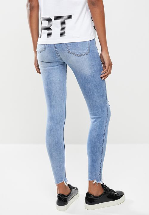 SISSY BOY - Costa chic axel skinny basic - medium blue 
