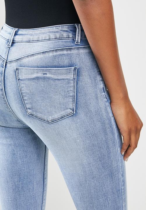 SISSY BOY - Last look axel skinny with side diamantes - blue 