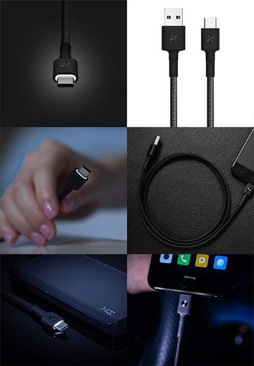 ZMI - USB Cable with LED - Black