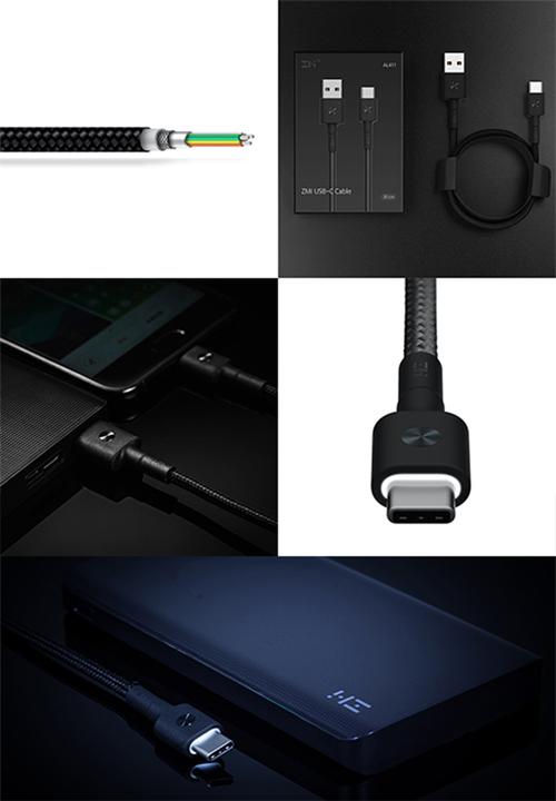 ZMI - USB Cable with LED - Black
