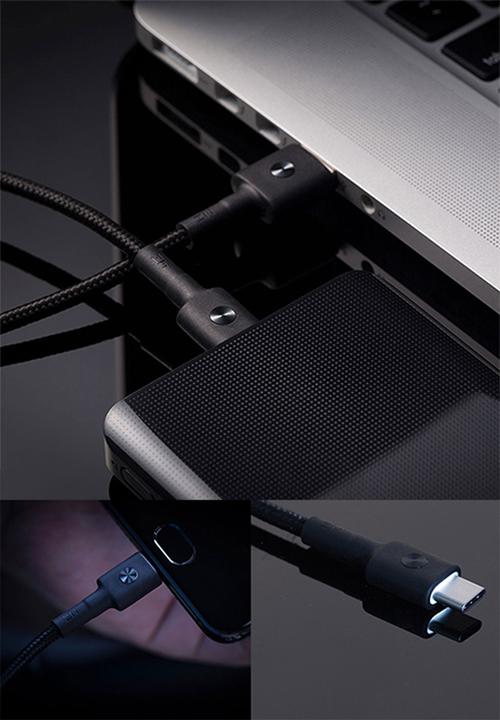 ZMI - USB Cable with LED - Blue