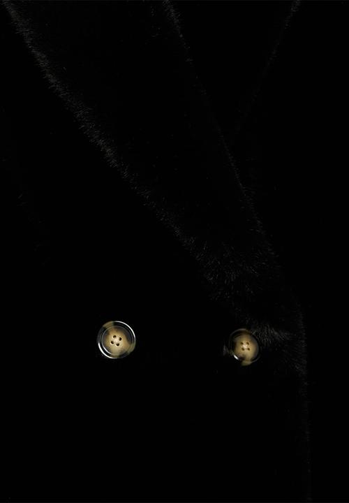 MANGO - Coat chilly - black