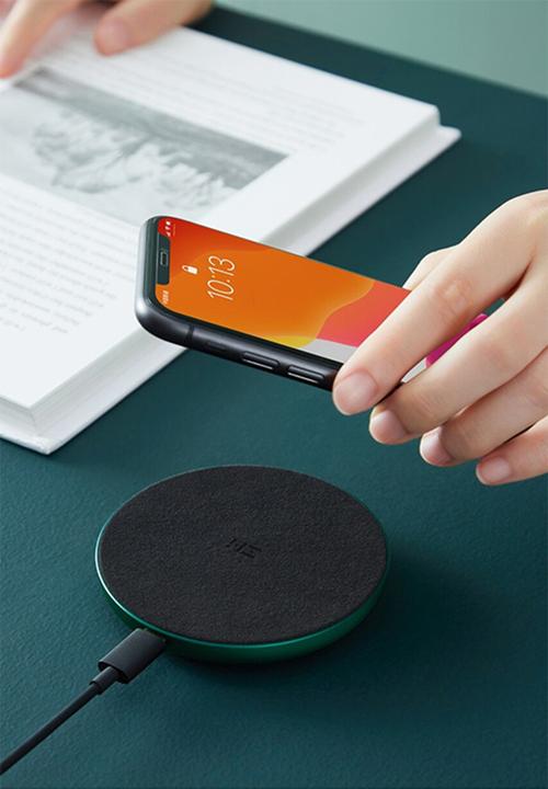 ZMI - Wireless charging pad including 1m cable-green